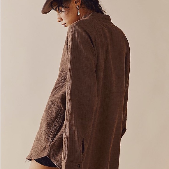 Free People Summer Daydream Buttondown - Picture 3 of 8